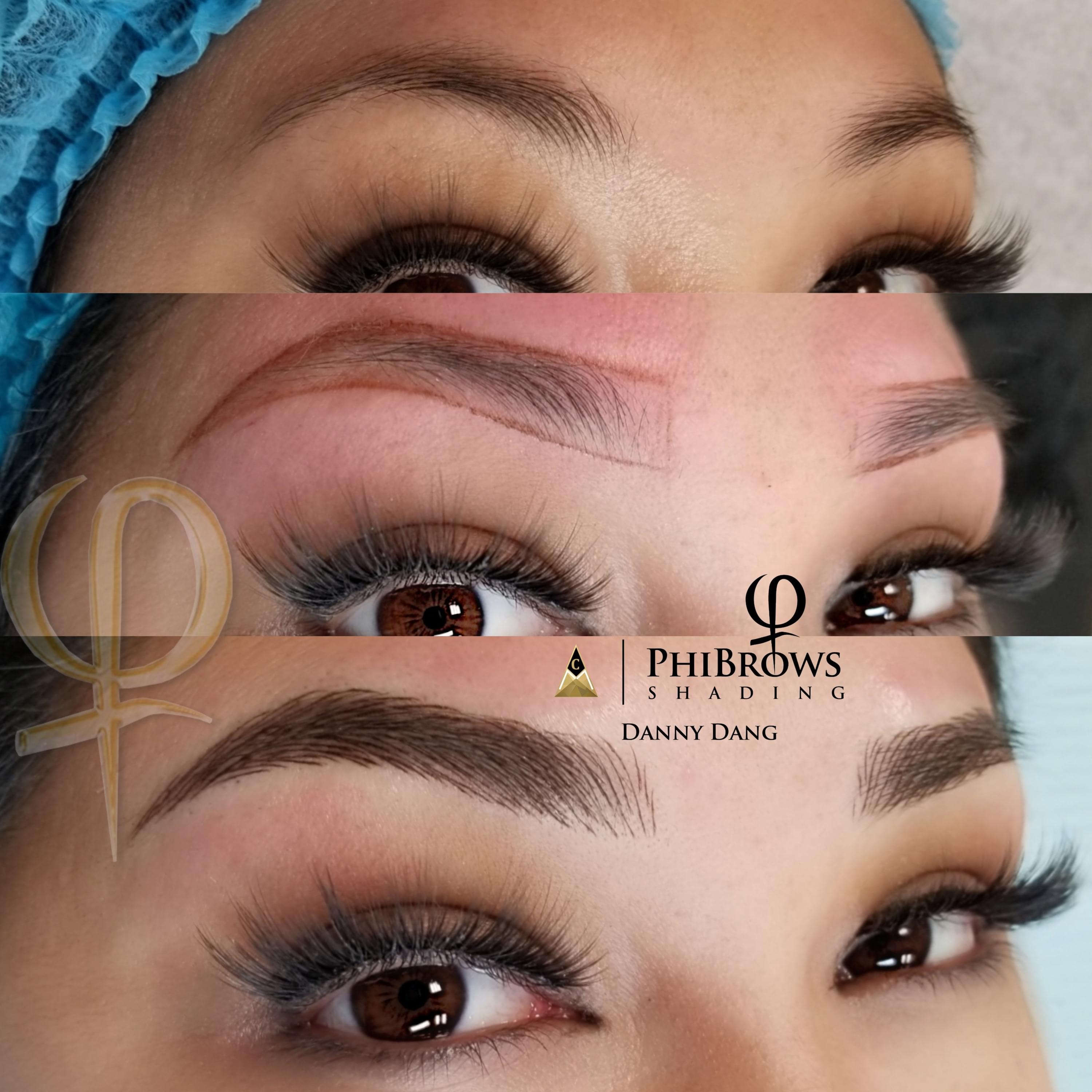 phibrows, phiacademy, microblading, microblading eyebrows, microblading eyebrows before and after, microblading before and after, phibrows before and after, best microblading course